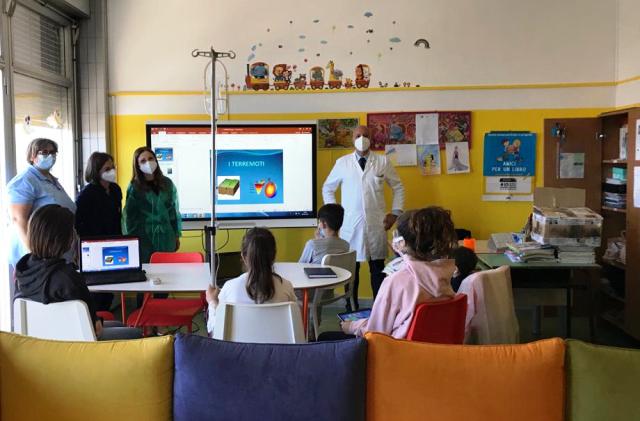 Chiusura anno scolastico anche per la “Scuola in Ospedale” del Presidio “Gravina”